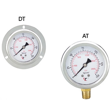 Glycerine Filled Bourdon Tube Pressure Gauge